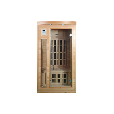 Stanza infrarossa lontana di legno di sauna della cicuta dell'interno per 1 persona