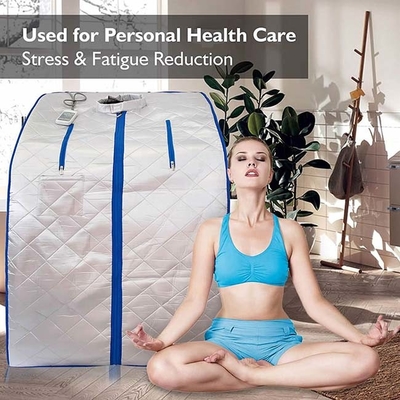 La stazione termale dell'interno di 1 persone usa la sauna portatile infrarossa con la sedia pieghevole