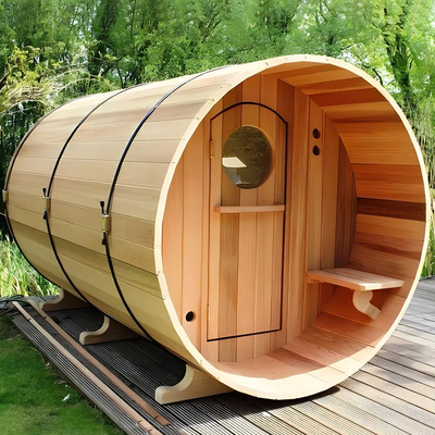 Sauna a vapore tradizionale per esterni