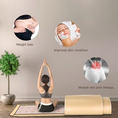la disintossicazione lontana di sauna della cupola infrarossa della fisioterapia del corpo 1200W ha sudato sdraiato
