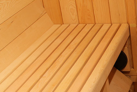 La sauna di legno solida all'aperto del barilotto riscalda l'OEM veloce accettabile