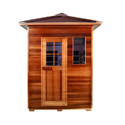 Sauna asciutta all'aperto della cicuta canadese di 3 persone con ventilazione Windows