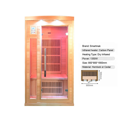 Un ODM dell'OEM dell'interno di legno solido della sala di sauna della persona disponibile