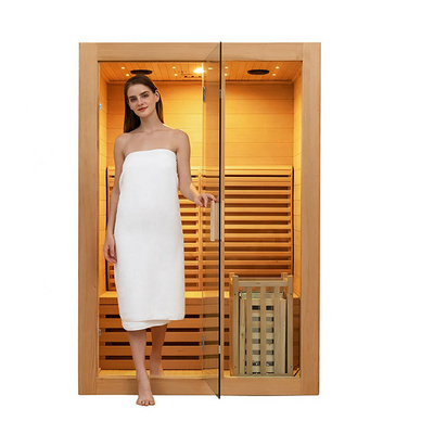 Stanze domestiche di legno 1 - di sauna dell'OEM persona 2 elettrica per uso dell'interno