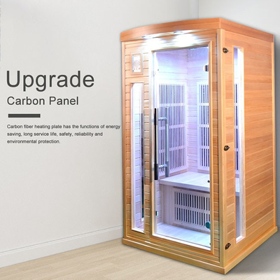 Capacità della persona di Heater Wooden Infrared Sauna Room 2 del pannello del carbonio