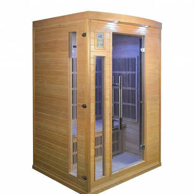 Capacità della persona di Heater Wooden Infrared Sauna Room 2 del pannello del carbonio