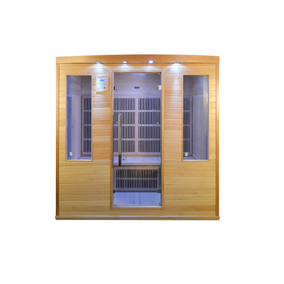 Sauna infrarossa lontana della persona moderna su ordinazione 2700W 4 dell'interno
