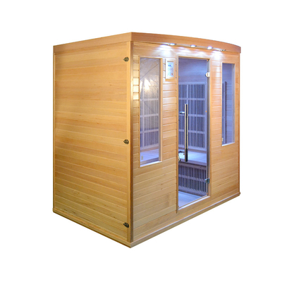 Sauna infrarossa lontana della persona moderna su ordinazione 2700W 4 dell'interno