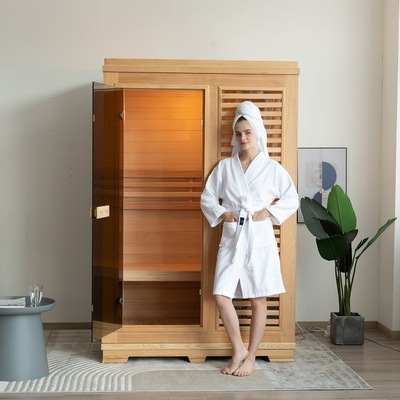3000W Heater Suana Steam Room For tradizionale di legno solida 2 persone