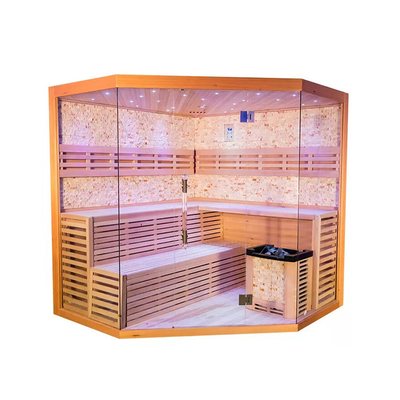 Stanza dell'interno di sauna della casa del vapore con dimensione della persona di 6kw le stufe 4 - 6
