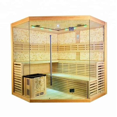 Stanza dell'interno di sauna della casa del vapore con dimensione della persona di 6kw le stufe 4 - 6