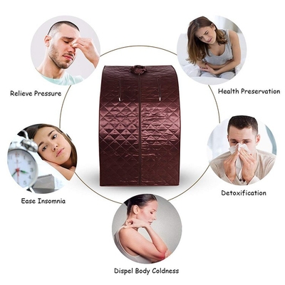 Sauna portatile a infrarossi lontani del riscaldatore del pannello del carbonio per la disintossicazione del body building