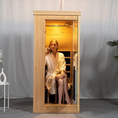 1 stanza dell'interno di sauna di Mini Wooden Full Spectrum Dry della persona con il FME basso