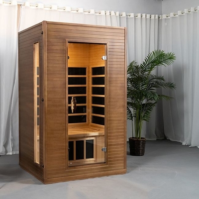 Cicuta dell'interno della stanza di sauna di WoodenInfrared dei radiatori della fibra del carbonio dell'appartamento