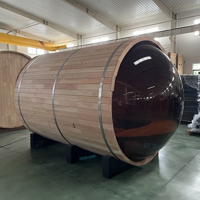 Radiatore all'aperto di Cedar Barrel Saunas With Electric di vista panoramica di grande capacità