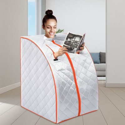 La STAZIONE TERMALE domestica usa la sauna portatile infrarossa lontana della persona del peso leggero 1 con aria Ionizer