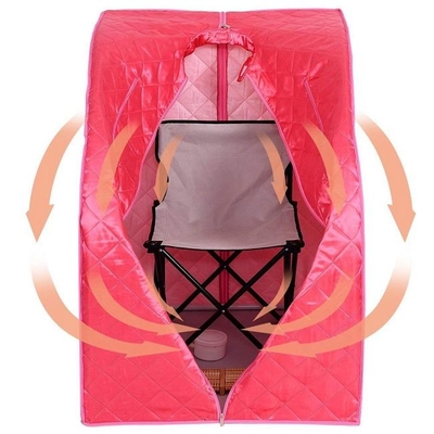 Tenda pieghevole di sauna del vapore del portatile sano personale di cura con il radiatore del vapore