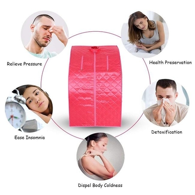 Tenda pieghevole di sauna del vapore del portatile sano personale di cura con il radiatore del vapore