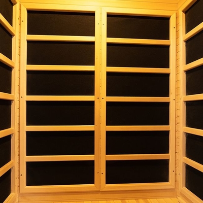 Radiatori dell'interno radianti Mini Wooden Infrared Sauna 1 - del carbonio persona 2