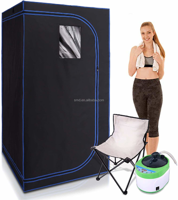 Sauna portatile domestica personale a grandezza naturale del vapore del corpo intero pieghevole