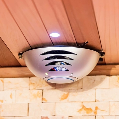 Stanza di legno asciutta di sauna della persona rossa canadese di Cedar Full Spectrum 3 dell'interno