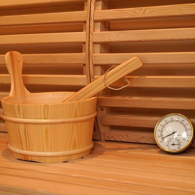 Persona della stanza 2 di Heater Indoor Wooden Steam Sauna della cucina elettrica della cicuta
