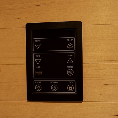 Persona della stanza 2 di Heater Indoor Wooden Steam Sauna della cucina elettrica della cicuta