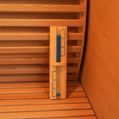 Stanza di legno di sauna del vapore tradizionale dell'interno di uso della casa 3KW per 2 persone