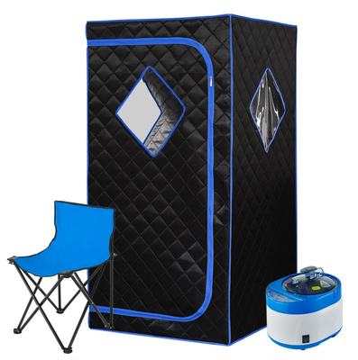 Sauna portatile del vapore del grande di dimensione ente completo personale del supporto per rilassamento domestico