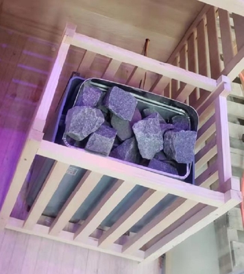 Uso di 8 persone della famiglia di grande capacità della stanza di sauna del vapore dell'angolo della camera da letto