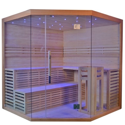 Uso di 8 persone della famiglia di grande capacità della stanza di sauna del vapore dell'angolo della camera da letto