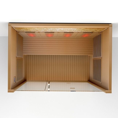 Spettro e dimensione completi di Heater Wooden Indoor Dry Sauna 4 persone del carbonio