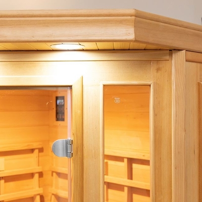 Progettazione moderna di Cedar Wood Indoor Ceramic Heater della stanza infrarossa rossa di sauna