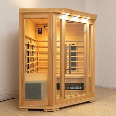 Progettazione moderna di Cedar Wood Indoor Ceramic Heater della stanza infrarossa rossa di sauna