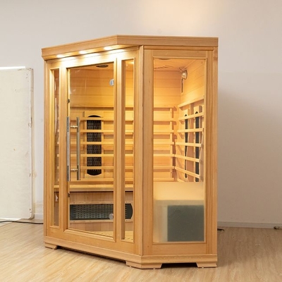 Progettazione moderna di Cedar Wood Indoor Ceramic Heater della stanza infrarossa rossa di sauna
