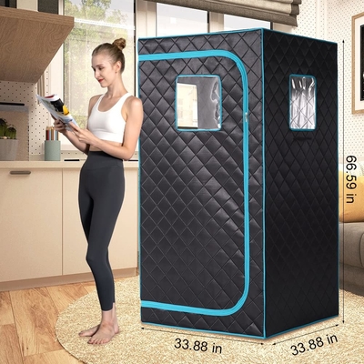 dimensione completa della singola persona del corpo della tenda dell'interno personale di sauna di rilassamento della casa 1300W