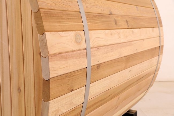 Persona tradizionale di legno solida di Heater Barrel Outdoor Steam Sauna 8