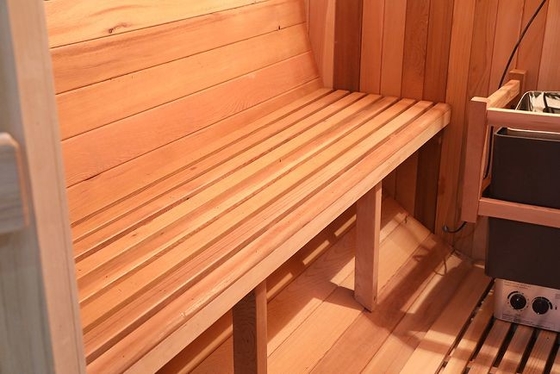 Persona tradizionale di legno solida di Heater Barrel Outdoor Steam Sauna 8