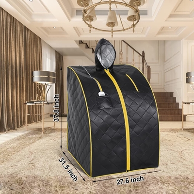 sauna infrarossa portatile del corpo 1 della casa 1050W di dimensione completa della persona con il cappello