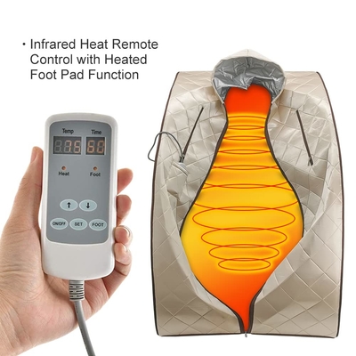 Tenda infrarossa lontana dell'interno di sauna della persona della casa di Smartmak 1050W 1 con il cappello