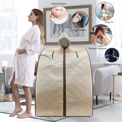 Tenda infrarossa lontana dell'interno di sauna della persona della casa di Smartmak 1050W 1 con il cappello