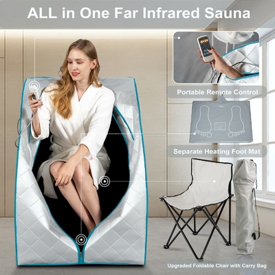 Ente sano di cura dell'ente completo che dimagrisce sauna infrarossa portatile una persona