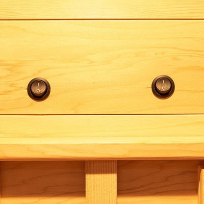 Piccola persona di legno dell'interno di sauna 2 di combinazione del vapore &amp; di infrarosso