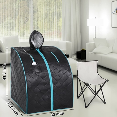 1 sauna infrarossa portatile della stazione termale domestica piena del corpo di dimensione della persona con il cappello
