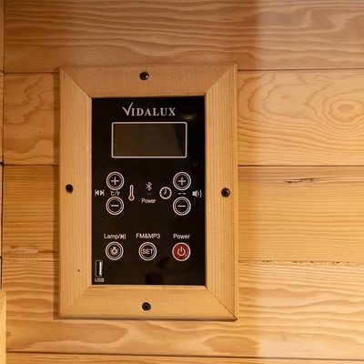 FME basso di sauna infrarossa dell'interno di legno della persona 1750W 2