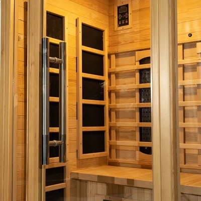 FME basso di sauna infrarossa dell'interno di legno della persona 1750W 2