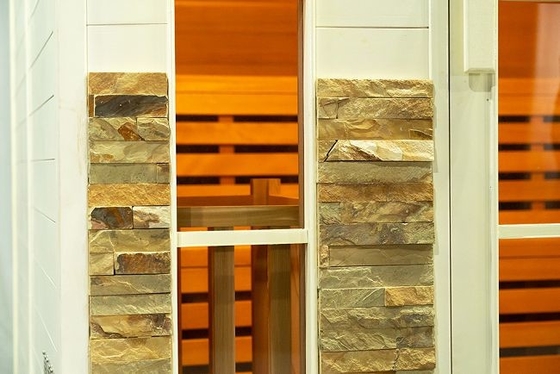 Cicuta splendida all'aperto Cedar Wood 5 - 6 persone cuociono a vapore la sauna con il tetto