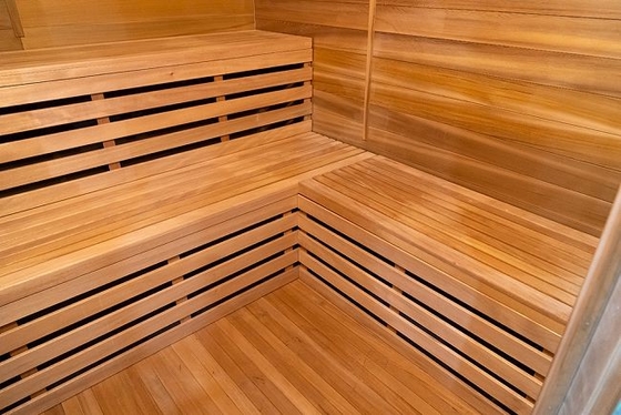Cicuta splendida all'aperto Cedar Wood 5 - 6 persone cuociono a vapore la sauna con il tetto