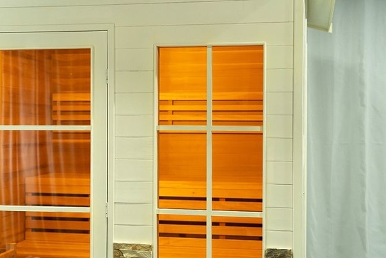 Cicuta splendida all'aperto Cedar Wood 5 - 6 persone cuociono a vapore la sauna con il tetto