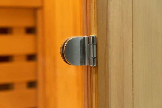 Piccola sauna di legno domestica della persona del vapore 2 di Traditonal con la cucina elettrica 3KW